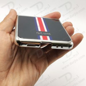 کریستال کاور طرح پرچم فرانسه سامسونگ Galaxy Z Flip3 مارک GKK