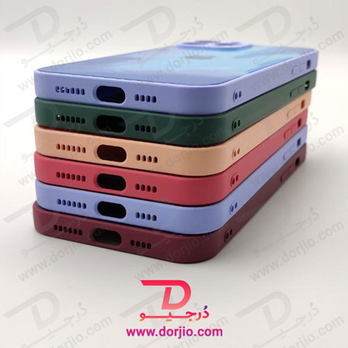 گارد سیلیکونی پشت گلس iPhone 13 Pro Max