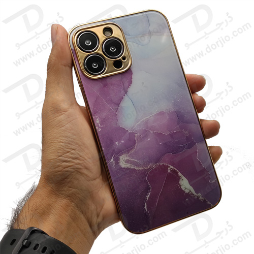 گارد طرح دار پشت گلس iPhone 13 Pro مارک GKK - کد 10