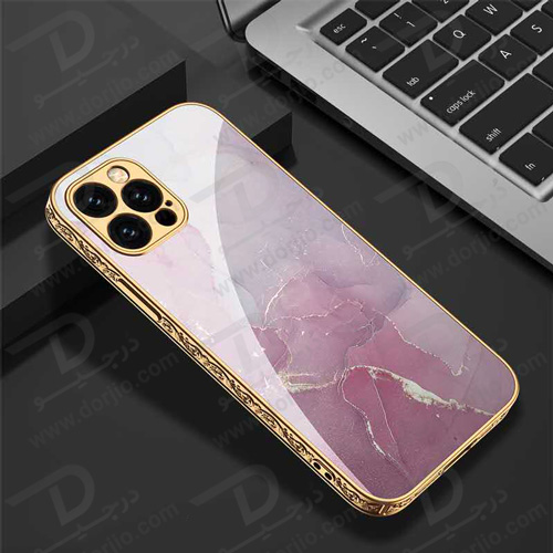 گارد طرح دار پشت گلس iPhone 13 Pro مارک GKK - کد 10