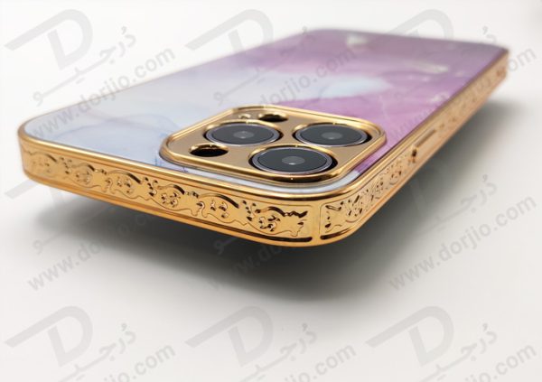 گارد طرح دار پشت گلس iPhone 13 Pro مارک GKK - کد 10