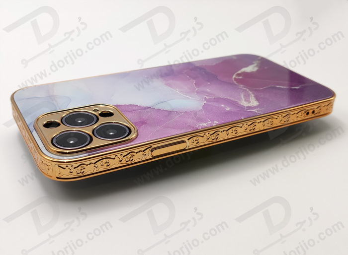 گارد طرح دار پشت گلس iPhone 13 Pro مارک GKK - کد 10