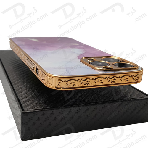 گارد طرح دار پشت گلس iPhone 13 Pro مارک GKK - کد 10