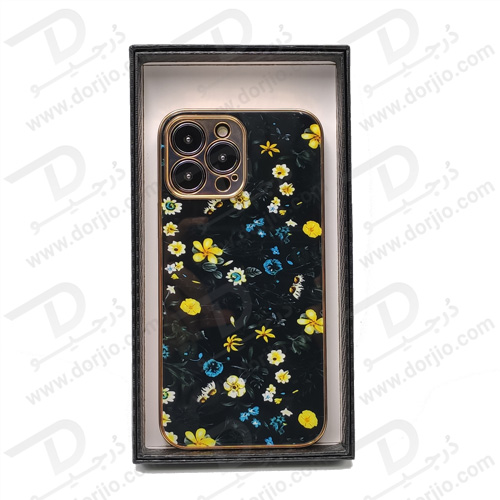 گارد طرح دار پشت گلس iPhone 13 Pro مارک GKK - کد 11