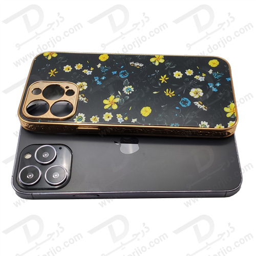 گارد طرح دار پشت گلس iPhone 13 Pro مارک GKK - کد 11