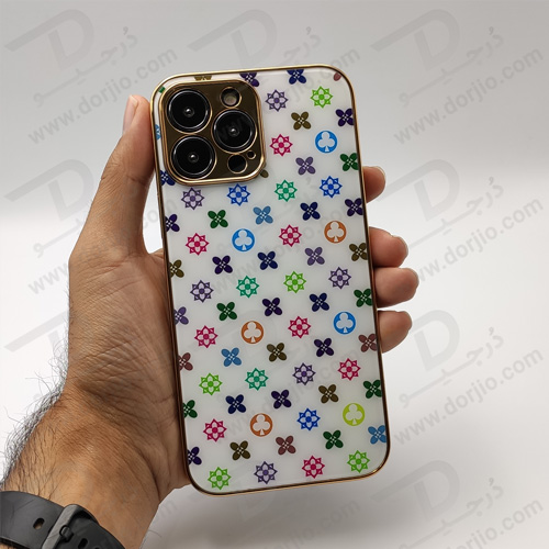 گارد طرح دار پشت گلس iPhone 13 Pro مارک GKK - کد 15