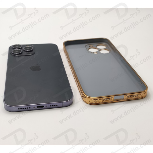 گارد طرح دار پشت گلس iPhone 13 Pro مارک GKK - کد 15