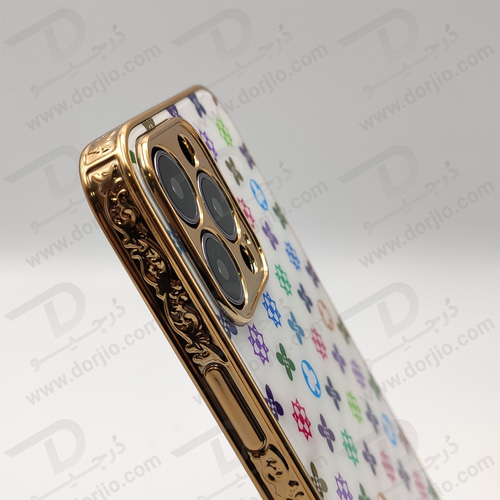 گارد طرح دار پشت گلس iPhone 13 Pro مارک GKK - کد 15