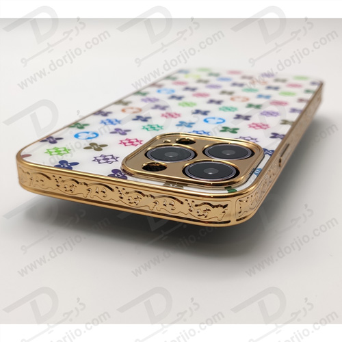 گارد طرح دار پشت گلس iPhone 13 Pro مارک GKK - کد 15