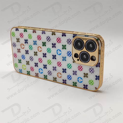 گارد طرح دار پشت گلس iPhone 13 Pro مارک GKK - کد 15