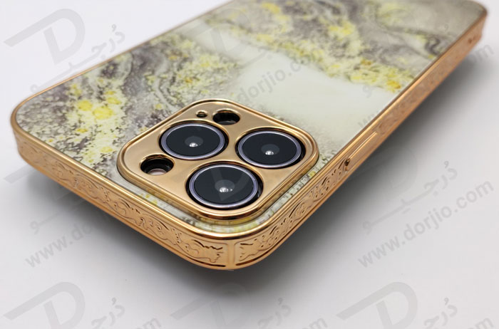 گارد طرح دار پشت گلس iPhone 13 Pro Max مارک GKK - کد 1