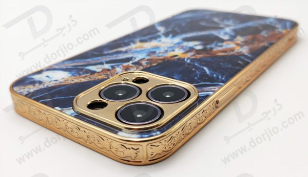 گارد طرح دار پشت گلس iPhone 13 Pro Max مارک GKK - کد 12