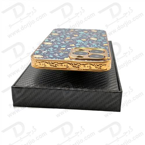 گارد طرح دار پشت گلس iPhone 13 Pro Max مارک GKK - کد 13