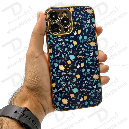 گارد طرح دار پشت گلس iPhone 13 Pro Max مارک GKK - کد 13