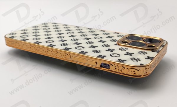 گارد طرح دار پشت گلس iPhone 13 Pro Max مارک GKK - کد 16