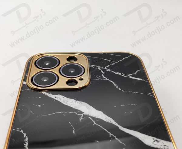 گارد طرح دار پشت گلس iPhone 13 Pro Max مارک GKK - کد 6