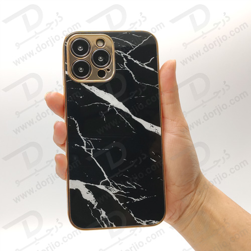 گارد طرح دار پشت گلس iPhone 13 Pro Max مارک GKK - کد 6