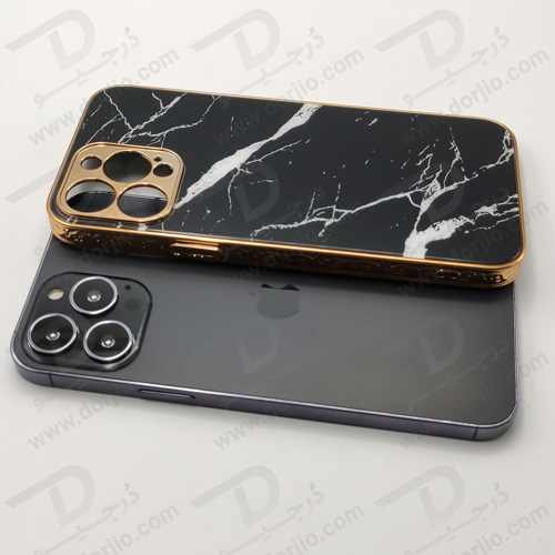 گارد طرح دار پشت گلس iPhone 13 Pro Max مارک GKK - کد 6