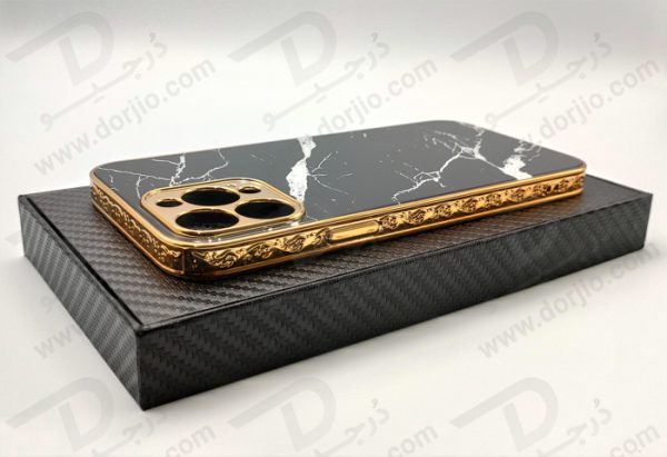 گارد طرح دار پشت گلس iPhone 13 Pro Max مارک GKK - کد 6