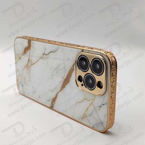 گارد طرح دار پشت گلس iPhone 13 Pro Max مارک GKK - کد 7