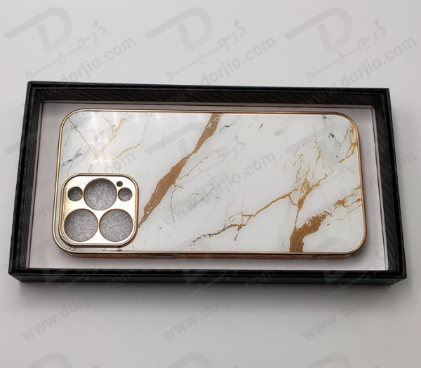 گارد طرح دار پشت گلس iPhone 13 Pro Max مارک GKK - کد 7