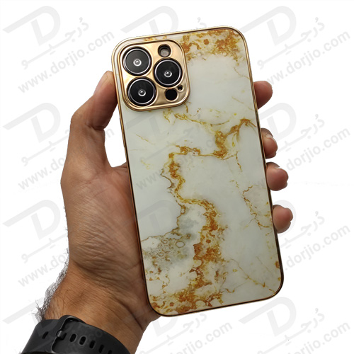 گارد طرح دار پشت گلس iPhone 13 Pro Max مارک GKK - کد 8