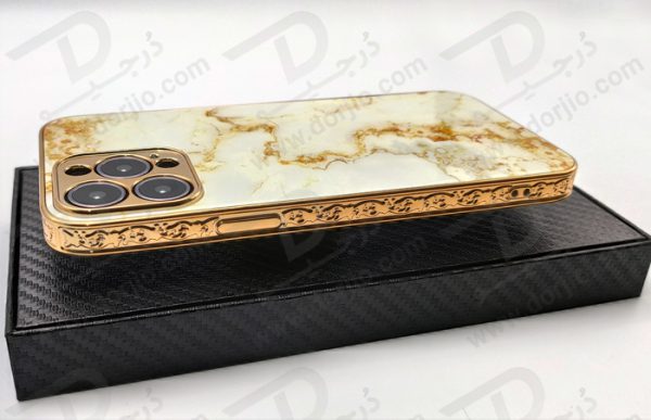 گارد طرح دار پشت گلس iPhone 13 Pro Max مارک GKK - کد 8