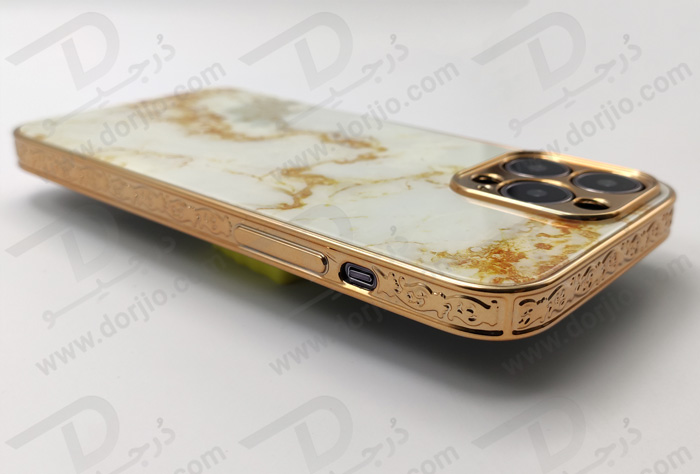 گارد طرح دار پشت گلس iPhone 13 Pro Max مارک GKK - کد 8