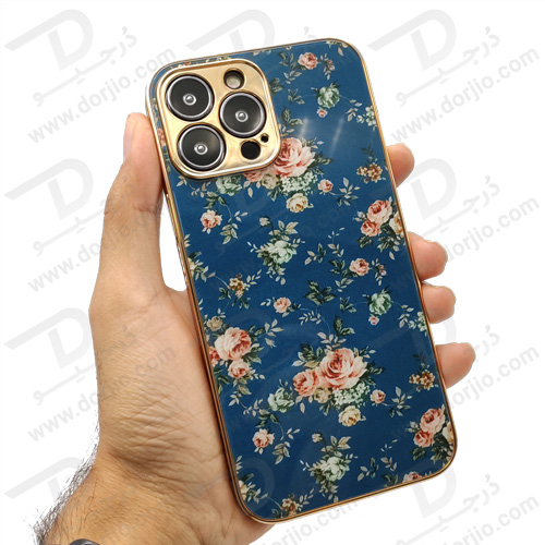 گارد طرح دار پشت گلس iPhone 13 Pro Max مارک GKK - کد 9