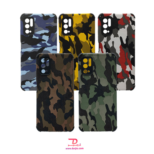 گارد ژله ای طرح چریکی شیائومی Redmi Note 10 5G/Poco M3 Pro 5G