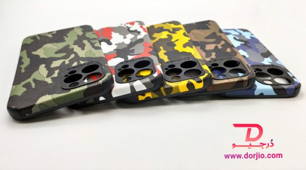 گارد ژله ای طرح چریکی iPhone 12 Pro Max