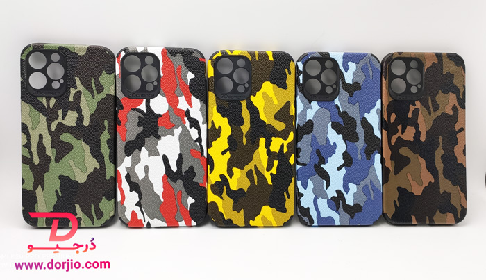 گارد ژله ای طرح چریکی iPhone 12 Pro Max