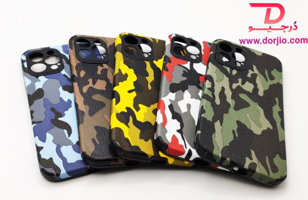 گارد ژله ای طرح چریکی iPhone 12 Pro Max