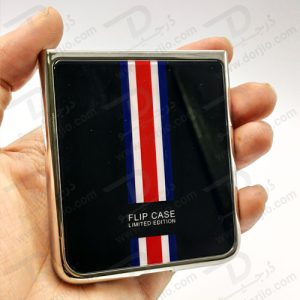کریستال کاور طرح پرچم فرانسه سامسونگ Galaxy Z Flip3 مارک GKK