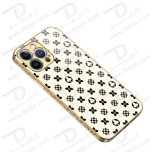 قاب طرح دار پشت گلس iPhone 13 Pro Max مارک GKK