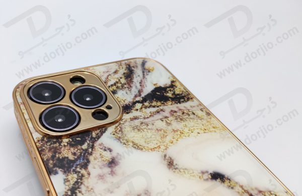 گارد طرح دار پشت گلس iPhone 13 Pro Max مارک GKK - کد 2