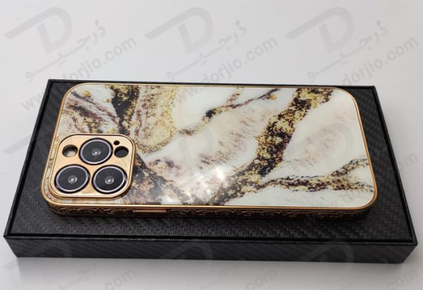 گارد طرح دار پشت گلس iPhone 13 Pro Max مارک GKK - کد 2