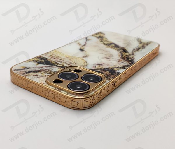 گارد طرح دار پشت گلس iPhone 13 Pro Max مارک GKK - کد 2