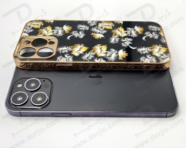 گارد طرح دار پشت گلس iPhone 13 Pro Max مارک GKK - کد 4