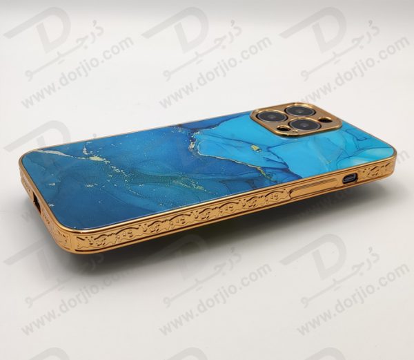 گارد طرح دار پشت گلس iPhone 13 Pro Max مارک GKK - کد 5