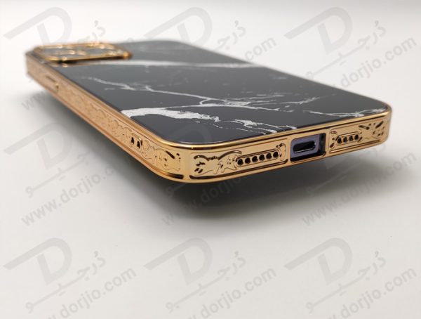 گارد طرح دار پشت گلس iPhone 13 Pro Max مارک GKK - کد 6
