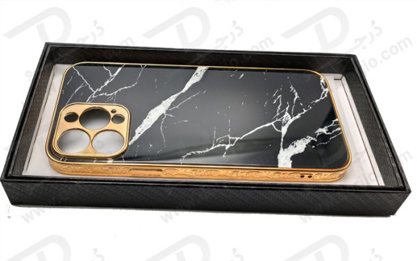 گارد طرح دار پشت گلس iPhone 13 Pro Max مارک GKK - کد 6