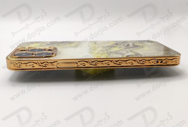 گارد طرح دار پشت گلس iPhone 13 Pro مارک GKK - کد 1