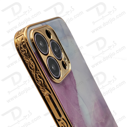 گارد طرح دار پشت گلس iPhone 13 Pro مارک GKK - کد 10