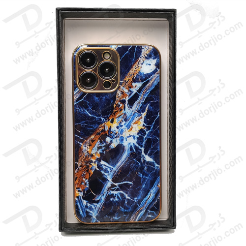 گارد طرح دار پشت گلس iPhone 13 Pro مارک GKK - کد 12