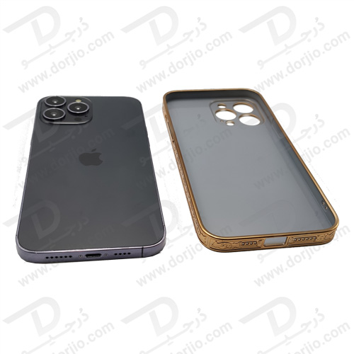 گارد طرح دار پشت گلس iPhone 13 Pro مارک GKK - کد 12