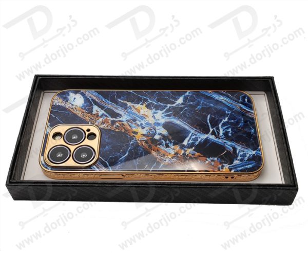 گارد طرح دار پشت گلس iPhone 13 Pro مارک GKK - کد 12