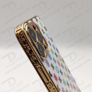 گارد طرح دار پشت گلس iPhone 13 Pro مارک GKK - کد 15