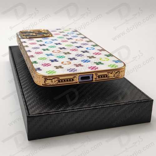 گارد طرح دار پشت گلس iPhone 13 Pro مارک GKK - کد 15