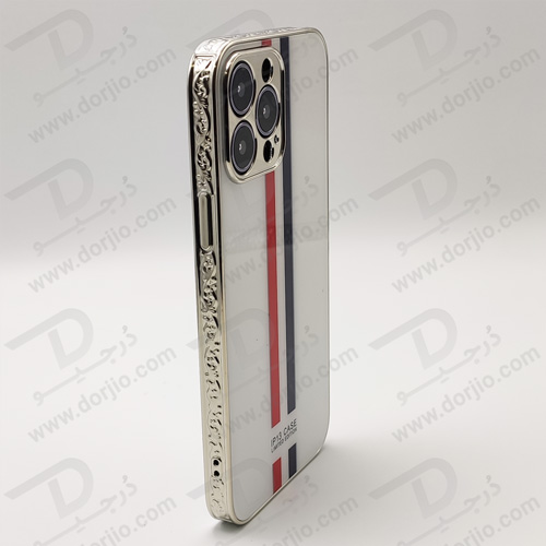 گارد طرح دار پشت گلس iPhone 13 Pro مارک GKK - کد 17